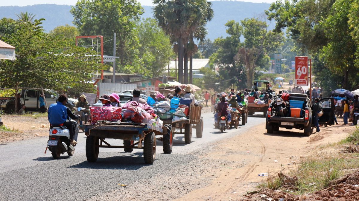 Boje mezi Thajskem a Kambodžou pokračují, řekl Trumpovi thajský premiér